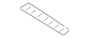 Вставка нержавеющая сталь Л
 BMW 51477250959