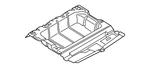 Ablagewanne Gepдckraumboden
 BMW 51477396587
