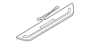 Blende Einstieg Beleuchtet Vorn
 BMW 51477405774