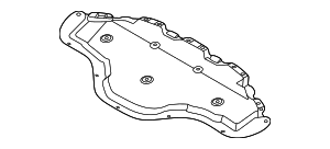 Schallisolierung Frontklappe
 BMW 51477444978