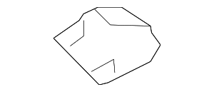 Накладка Разделительной Сетки Л Зд
 BMW 51477446323