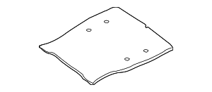 Коврик багажника с натяжными ремнями GRAU
 BMW 51478159495