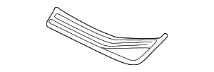 Накладка порога Л Зд CHROM
 BMW 51478233473