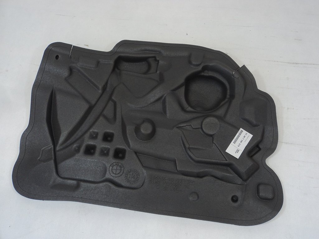 Звукоизоляция двери Л Пд
 BMW 51487186919