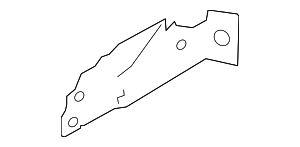 W?rmeisolierung Motortr?g
 BMW 51487394797