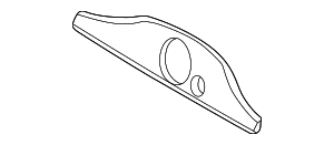 Крышка э/двиг.стеклооч. заднего стекла SCHWARZ
 BMW 51498195407