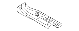 Halter Zusatzkьhler Unten Links
 BMW 51647357221