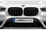 Ziergitter Hochglanz Schwarz Vorn Links
 BMW 51712407733