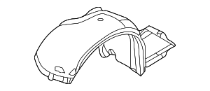 Кожух Колесной Ниши П Пд
 BMW 51717039678