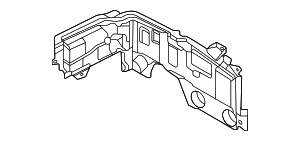 Щит передка, нижняя часть
 BMW 51717290814