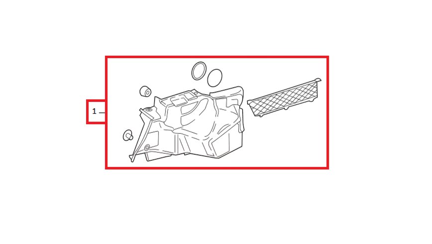 Verkleidung
 Mercedes-Benz A21369077009F08