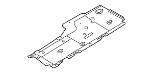 Облицовка днища кузова Л
 BMW 51757065909