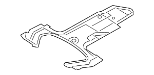 Облицовка днища кузова Ср 4WD
 BMW 51757185029