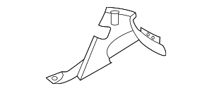 Кожух топливного бака Л
 BMW 51757312831