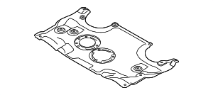 Motorraumabschirmung Hinten
 BMW 51757340171