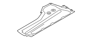 Облицовка Днища Кузова Л Бок
 BMW 51757374687