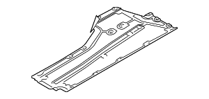 Heckdiffusor Diesel
 BMW 51757404729