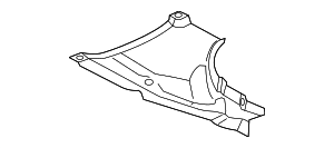 Abdeckung Radhaus Unten Links
 BMW 51757453927