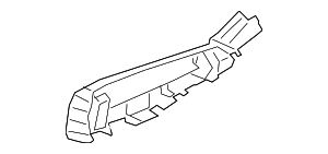 Trг¤Ger Blende Sitz Aussen Links
 BMW 52107447589