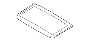 Glasdeckel Vorn
 BMW 54109466707