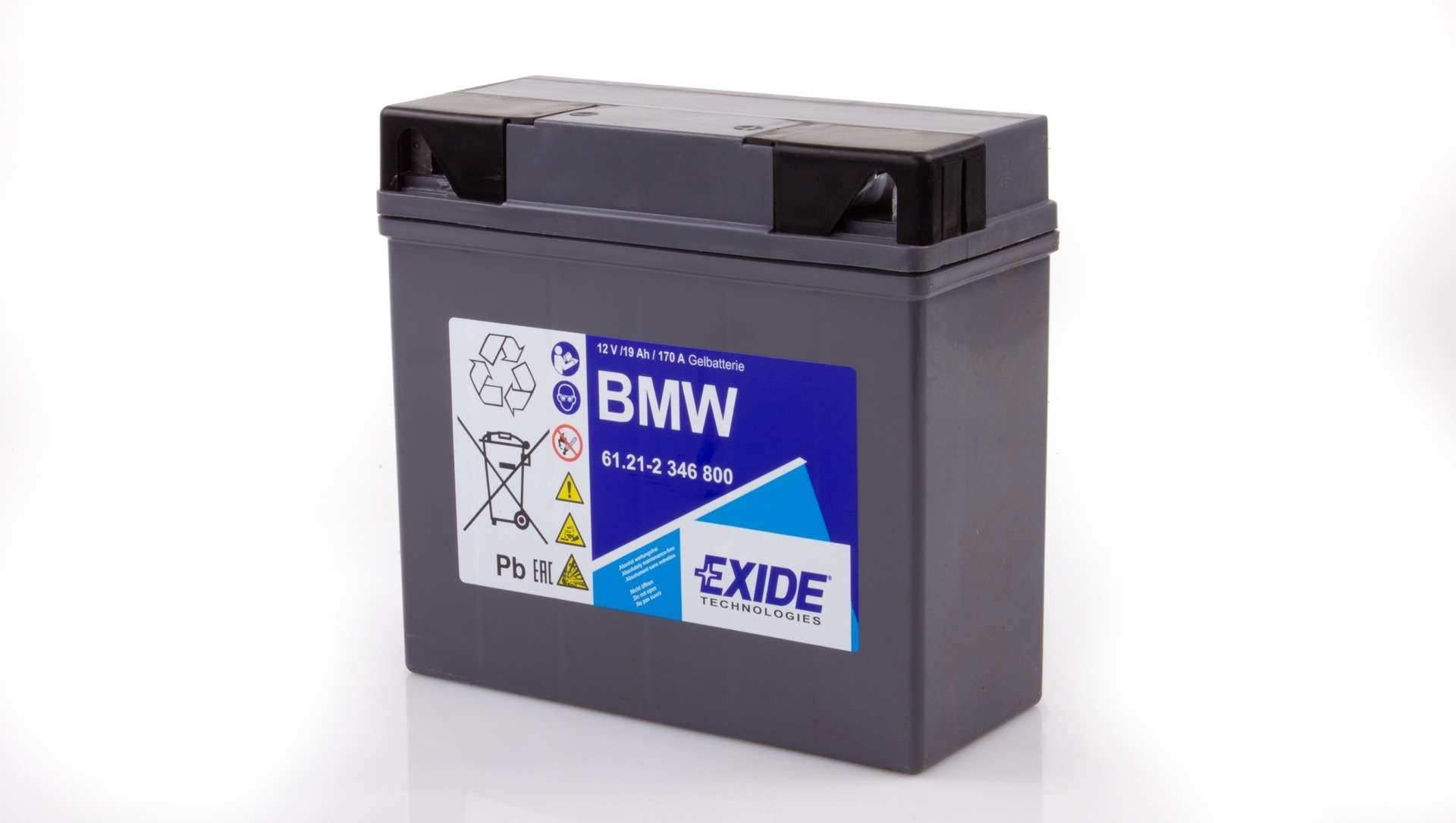 Акк.батарея, не треб.технич.обслуживания 12V 19AH
 BMW 61212346800
