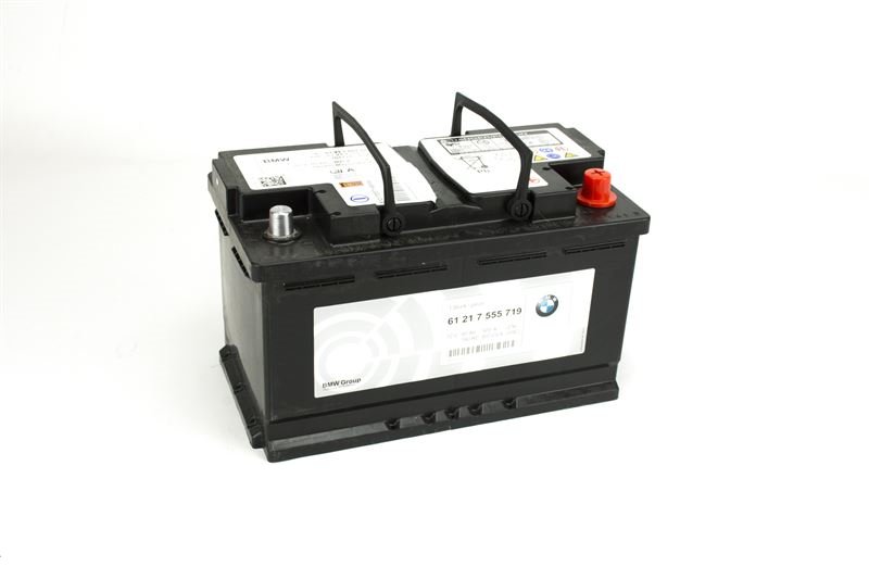 Оригинальная акк.батарея BMW AGM 80 AH
 BMW 61217555719