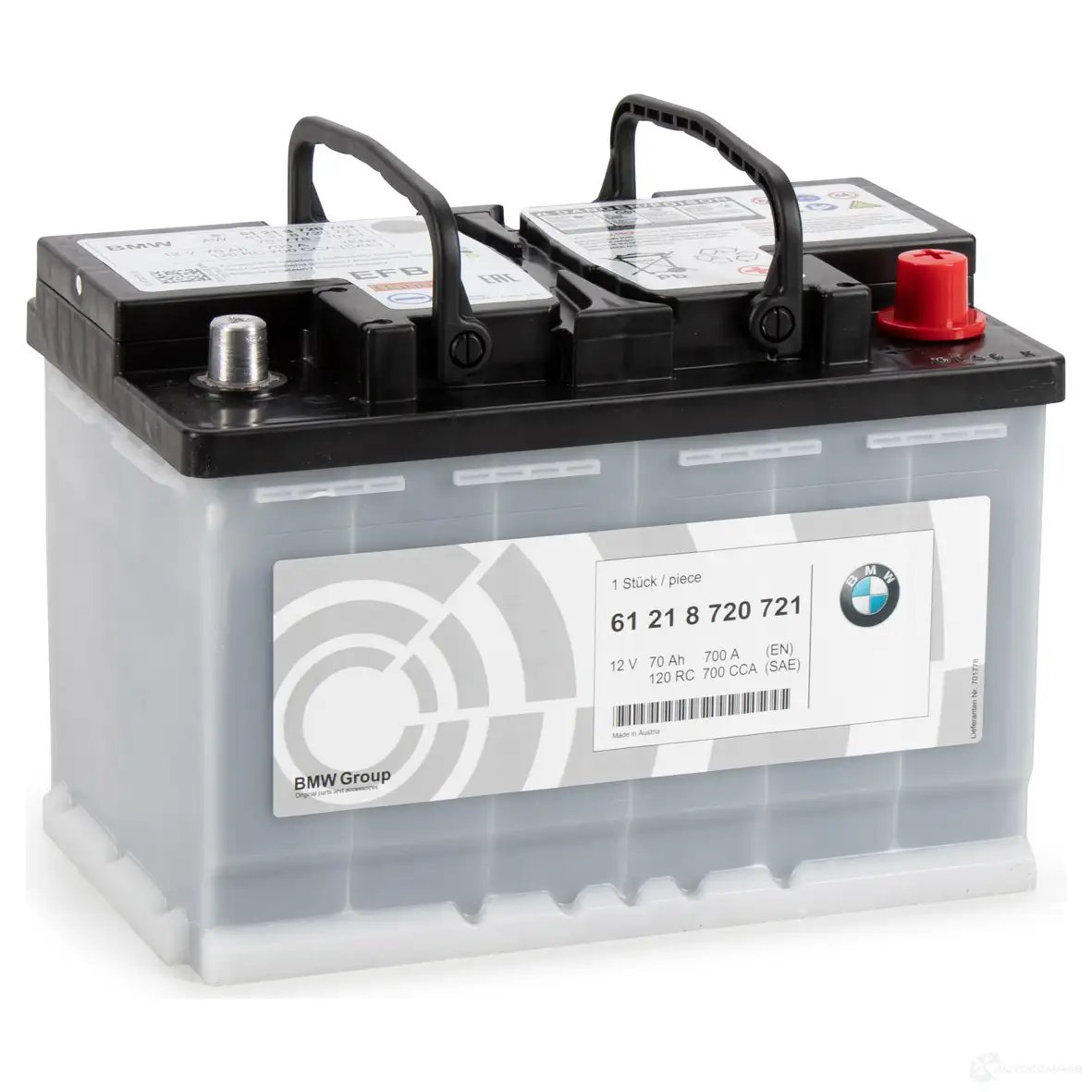 Оригинальная Акб Bmw Efb 70 Ач
 BMW 61218720721