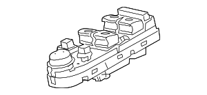 Выключатель Стеклоподъемника Стор.водит.
 BMW 61313414355