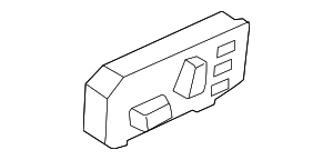 Schalter Sitzverstellung Links
 BMW 61316826023