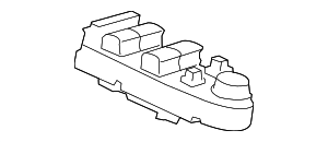 Выключатель стеклоподъемника стор.водит.
 BMW 61319122113