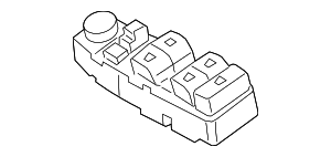 Выключатель стеклоподъемника стор.водит.
 BMW 61319208109