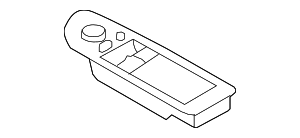 Выключатель стеклоподъемника стор.водит. BEIGE
 BMW 61319216527