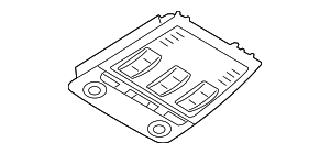 Коммутационный центр в крыше GRAU
 BMW 61319225514