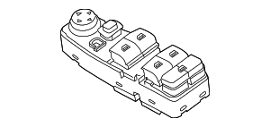 Панель управления комм.центра в двери
 BMW 61319241953