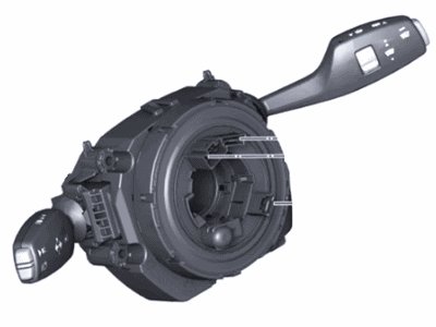 Коммутационный центр в рулевой колонке
 BMW 61319351149