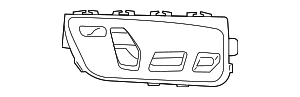 Schalter Sitzverstellung
 BMW 61319384918