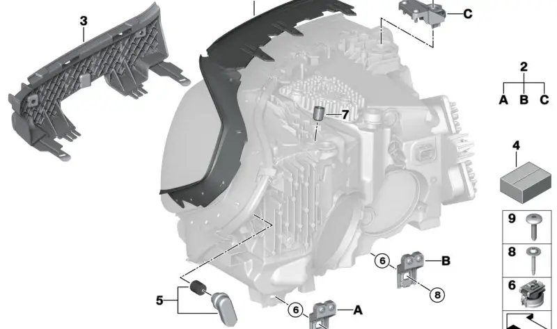 
 BMW 63115A0E5E5