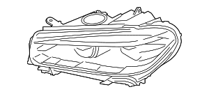 Ксеноновая фара ahl л
 BMW 63117317109