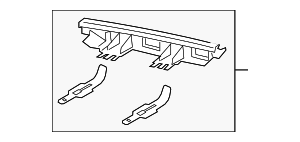 Кронштейн фары Л
 BMW 63118496141