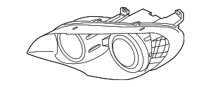 Ксеноновая фара AHL Л
 BMW 63127298451