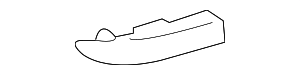 Отражатель Л
 BMW 63147162217