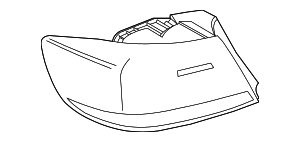 Блок задних фонарей на крыле П
 BMW 63217162302