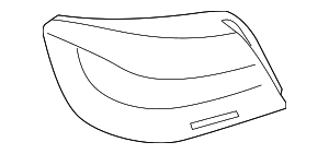 Блок задних фонарей на крыле Л
 BMW 63217251959