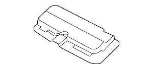 Фонарь подсветки зеркала SCHWARZ
 BMW 63319163764