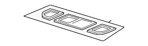 Уплотнительная рамка
 BMW 64118363800