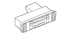 Панель управления автом.сист.кондицион.
 BMW 64118375453