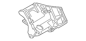 Опорный кронштейн компрессора кондиц.
 BMW 64557503477