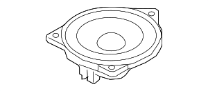 Среднечастотный Динамик. Система Hifi
 BMW 65132622545