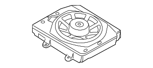 Центральный НЧ-динамик Л HIFI-SYSTEM
 BMW 65136980983
