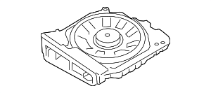 Центральный НЧ-динамик Л STEREO
 BMW 65139210147